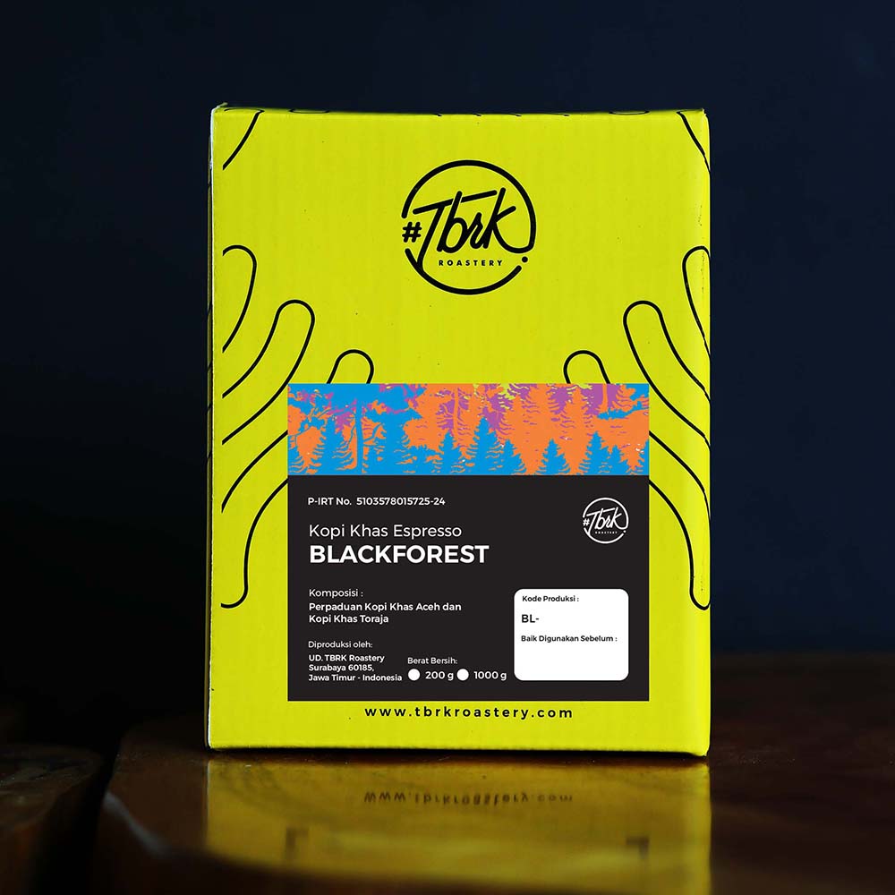 kopi blend Espresso blackforest